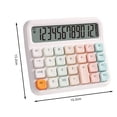 thumbnail image 2 of Student Calculator Basic Calculator with Extra Large Lcd Display Battery Powered Portable Office Home Use Desktop Calculator, 2 of 8