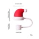 thumbnail image 3 of Tapas Paja Navideñas PVC 10 Mm para 30/40 Oz (sombrero), 3 of 3