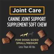 Purina Pro Plan Veterinary Supplements Joint Care Mobility Canine Joint Supplement Hip and Joint Small Breed Dog Chews, 2.65 oz.