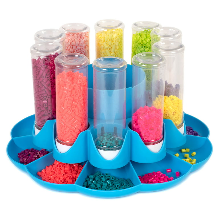Bead Storage Solutions: Bead Pavilion Shelf for Round Tube-vials-containers  56 Holes Bead Storage, Tools Organizer, Candy Storage 