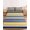 Navy Blue Yellow Striped, variant on King Size Fitted Sheet Set - Navy Blue Yellow Striped 3 Piece Bedding Sets 16" Deep Pocket Fitted Sheet with 2 Pillowcases, Farmhouse Vintage Stripe Brushed Microfiber Hotel Luxury Bed Sheets