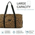 thumbnail image 3 of Jadyn Weekender 52L Women's Travel Duffel Bag (Leopard), 3 of 6