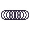 thumbnail image 1 of Uxcell Magnetic Sticker Ring, 8 Pack Universal Magnetic Adapter Ring Metal Magnet Wireless Charging Conversion Kit for Mobile Phone Case Wireless Charger (Dark Purple), 1 of 7