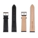 thumbnail image 4 of Correas de reloj de piel de vaca Unique Bargains para hombres y mujeres, correa de reloj de 22 mm, correa de piel de vaca negra, 4 of 6