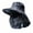 Blue, variant on Wide Brim Sun Hat with Removable Neck & Face Flap – UPF 50+ UV Protection Safari Hat for Men & Women