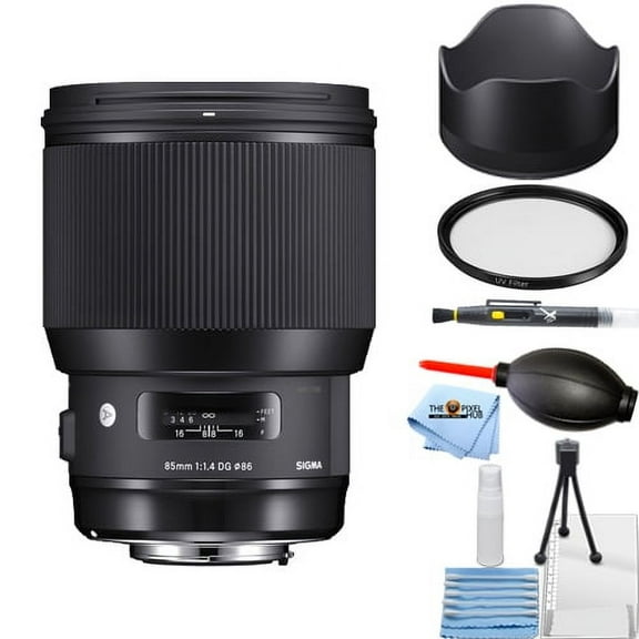 Sigma 85mm f/1.4 DG HSM Art Lens for Nikon F STARTER KIT