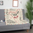 thumbnail image 3 of Funnil Mothers Day Blanket Gifts for Mom from Daughter Son, Throw Blanket for All Ages,50"x60", 3 of 9