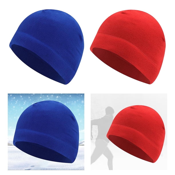 Gorros transpirables de invierno Macarena para mujer Azul Rojo