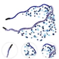 thumbnail image 3 of Miangastore Headpiece Wedding Headband Artificial Diamond 1Pack 5.1x2.6in, 3 of 8