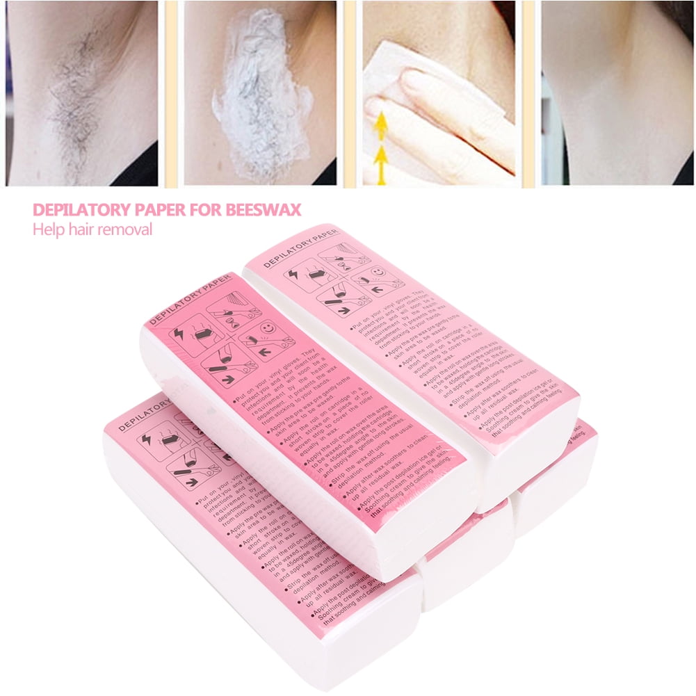 Rdeghly Hair Removal Wax Paper,Hair Removal Paper,500pcs NonWoven Hair