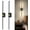 Black, variant on Operated Wall Sconces Set of 2,   Wall Lights with Remote, 360? Rotate 3000K-6000K   Wall Light Fixtures Decor for   Room Hallway Picture Lighting