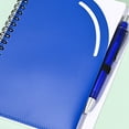 thumbnail image 4 of Small Notebook with Pen Holder, 5.9" x 7.1" Pocket Notebook with Pen Holder, 6 Colors School Notebook, 70 Pages Portable Journal, Lined Pages Bound Journal Notebook, 1Notebook+1Pen Combo Pack, 2ml,B, 4 of 6