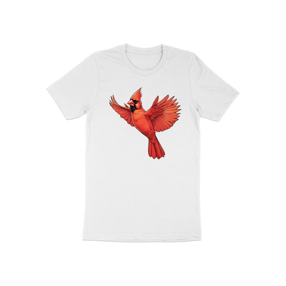 Red Northern Cardinal Bird Lover Birdwatcher Gift Men Women T-Shirt Red Cardinal Bird Animal Birthday Holiday Presents Men Women Kid Tshirt