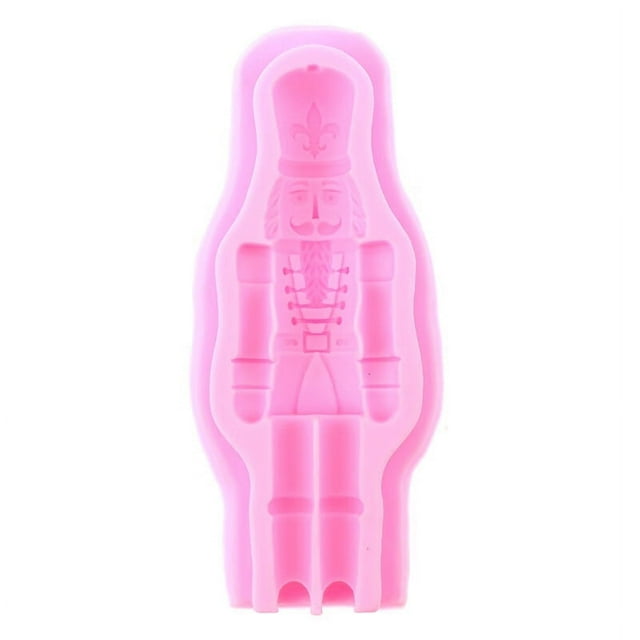 Nutcracker Solder Silicone Mold Sugarpaste Candy Chocolate Baking Mold