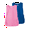 Royal Blue / Sherbet, variant on Adar Universal Cobbler Apron Multi Color 2 Pack - Unisex Cobbler Apron