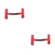 thumbnail image 1 of Eigraketly Asa de transporte de mano plegable antideslizante resistente al desgaste asas de agarre de alta resistencia accesorios de pasamanos Rojo 2piezas, 1 of 6