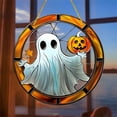 thumbnail image 4 of Xihbxyly Atrapasueños de Calabaza Fantasma, Colgante de Acrílico para Ventana, Diseño Colorido y Brillante, Forma Única de Calabaza Fantasma, Iluminación Romántica de Pared, Decoración de Ventanas pa, 4 of 7