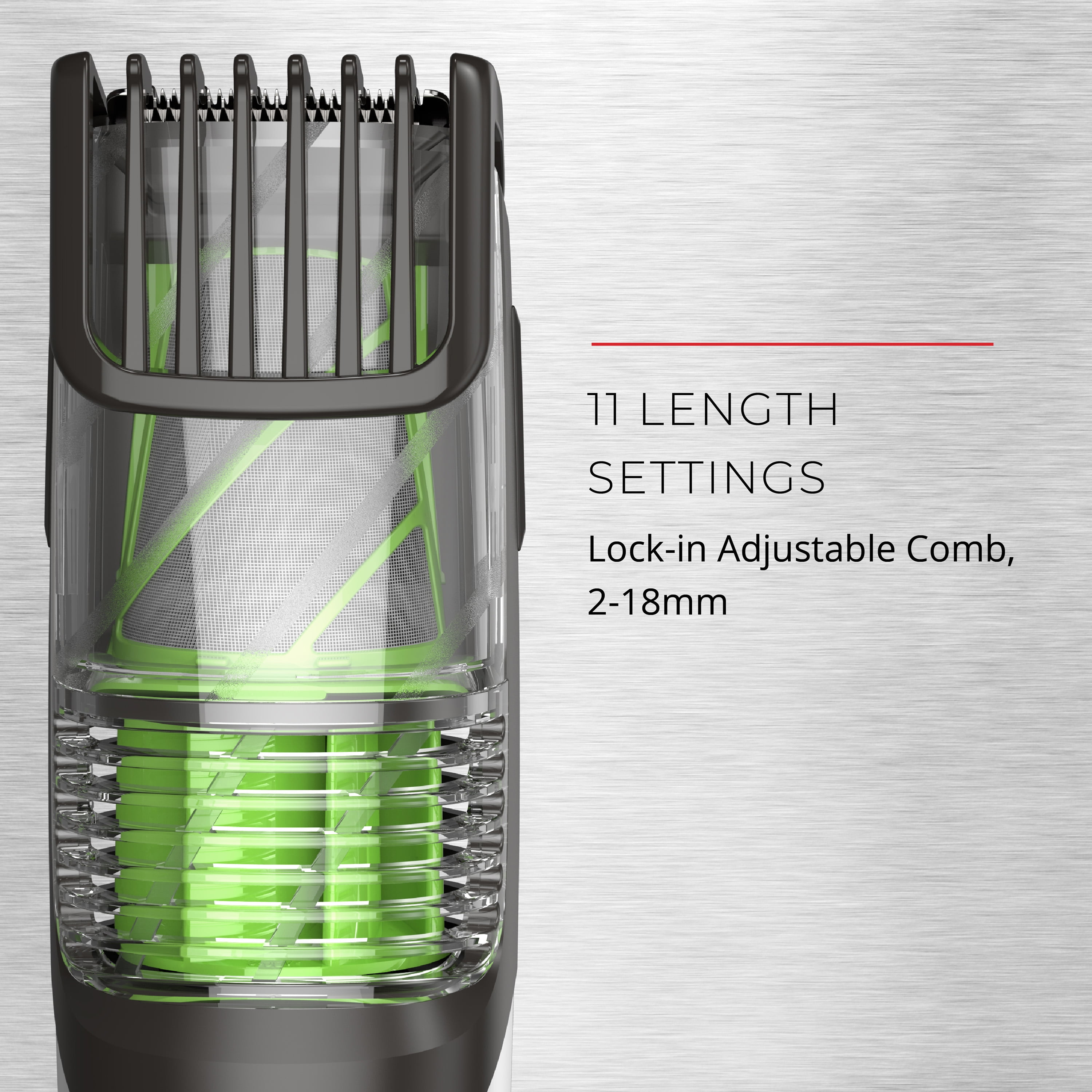 remington vacuum beard and stubble trimmer