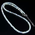 thumbnail image 3 of K-KED crystal gemstone beaded necklace 4mm jasper opal agate quartz amethyst stone-opal, 3 of 6