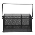 thumbnail image 1 of Cutlery Storage Basket with 4 Compartments, Mesh Flatware Holder Organizer Perfect for Home, Kitche, 1 of 5