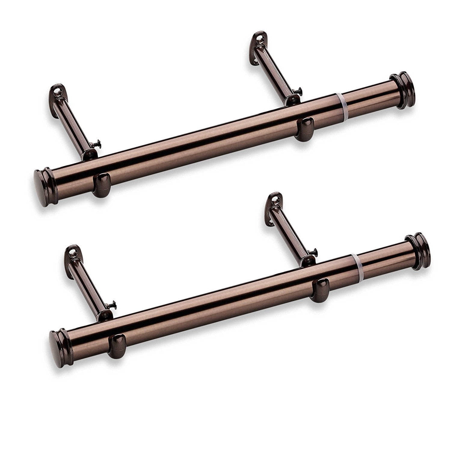 Premier Complete 12 Inch X 20 Inch Side Mount Drapery Rods In