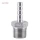 thumbnail image 3 of Conector de cola de manguera de púas para instalación de tuberías de rosca macho de acero inoxidable 304 (1/2 "x 8mm), 3 of 3