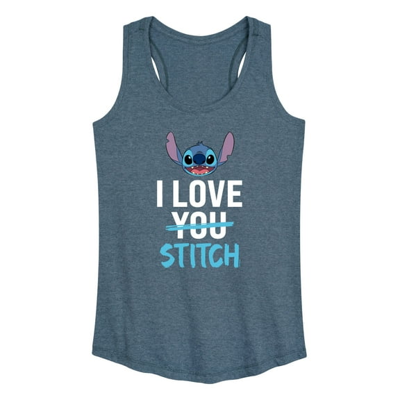 Lilo & Stitch - I Love Stitch - Women's Racerback Tank Top