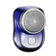 thumbnail image 2 of Maquinillas de afeitar para hombres, mini afeitadora portátil de bolsillo, para uso en seco y húmedo, recargable por USB, con botón de carga fácil., 2 of 5