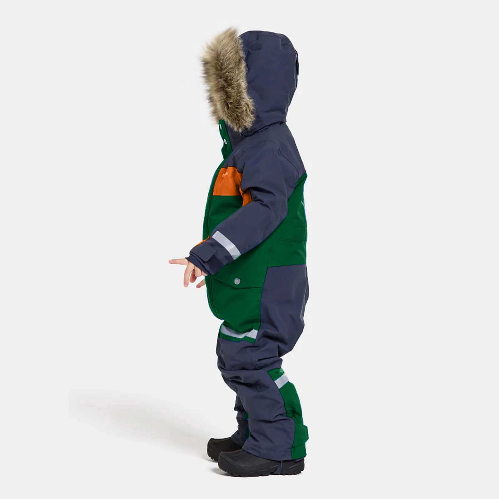 TEAJOPSUU Boy's Girl's Snow Suit Infant Toddler Baby Skisuit One Piece Waterproof Insulated Winter Jumpsuit Coveralls 1-15 Years B-Olive Green