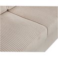 thumbnail image 5 of JERFIT Modern Corduroy Sleeper Sofa Bed, Multi-Functional Pull Out Futon Couch for Living Room, Comfortable Convertible Sofa Bed, Brown, 5 of 10