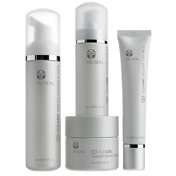 Nu Skin ageLOC Transformation Ensemble Jour Éclatant Nuit Transformante Sérum Futur Nettoyage et Tonifiant