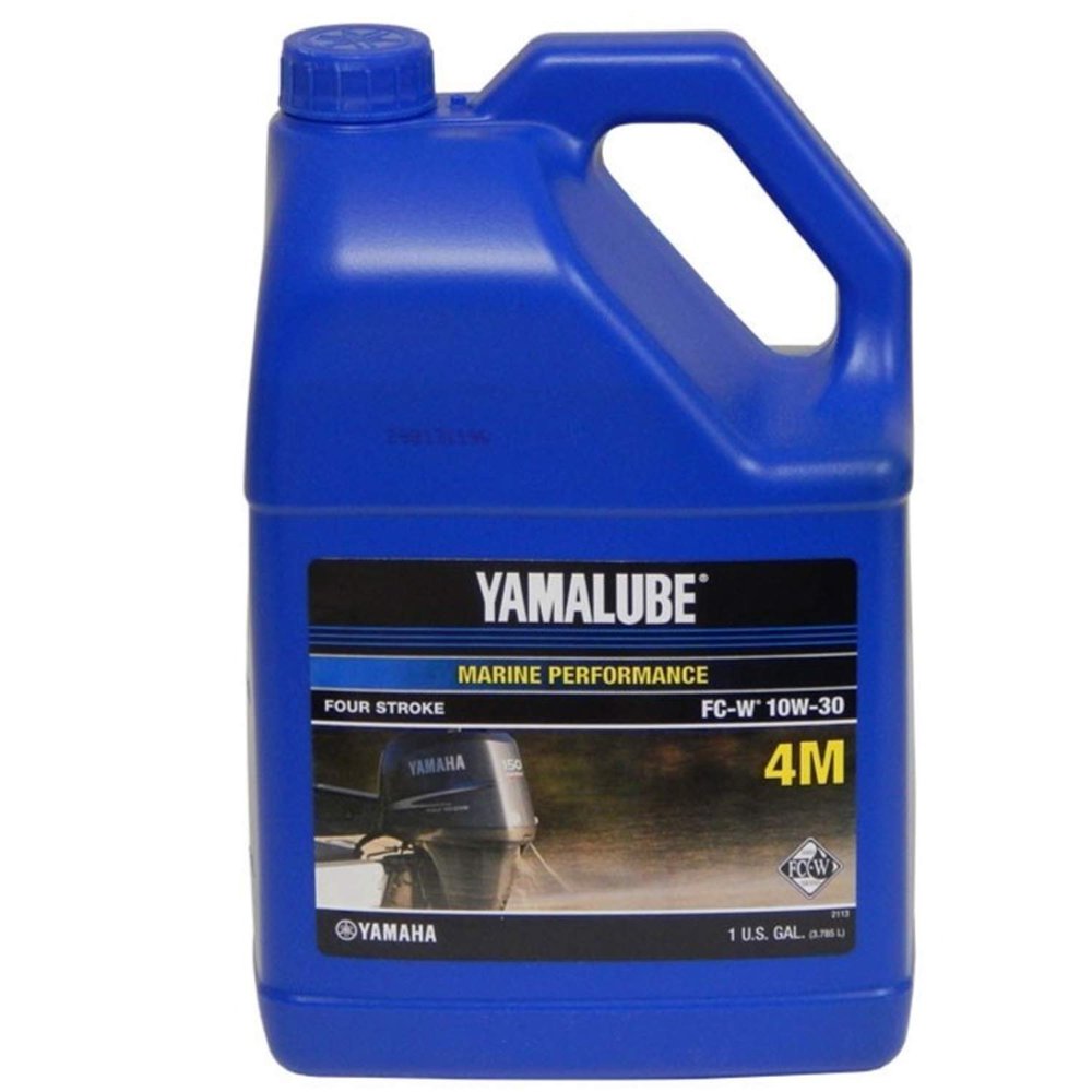 Yamaha LUB10W30FC04 Yamalube 10W30 MARINE Oil NMMA FCW (Low