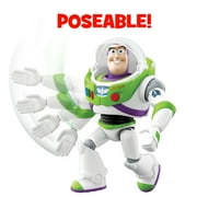 Disney Pixar Toy Story Talking Buzz Lightyear 10-inch Figure with Action Chop, Collectible