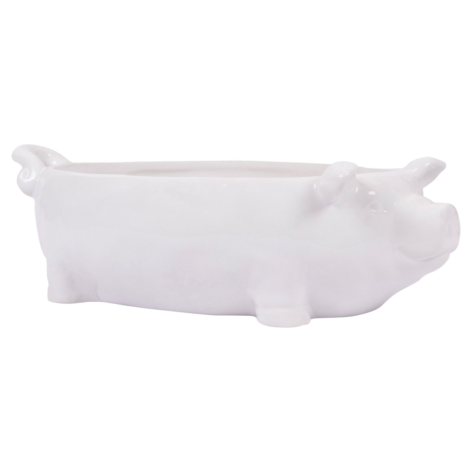 3R Studios 12.5in Ceramic Bowl - White