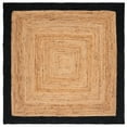 thumbnail image 6 of SAFAVIEH Natural Fiber Delroy Bordered Area Rug, Natural/Black, 8' x 10', 6 of 10