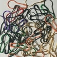 thumbnail image 5 of 100/1000 Pcs Safety Gourd Shaped Pins Buckles Iron Swing Tags Fastener Clothes Mixed Color, 5 of 7