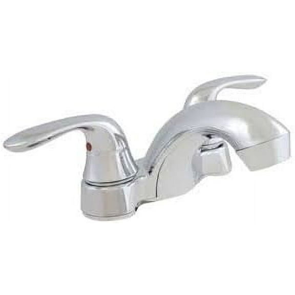 Exquisite Green Bath Double Handle with Pop-up Faucet