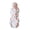 Pink, variant on ergoPouch Cocoon Swaddle to Sleep Sack, Organic Cotton, 6-12 Months (18-22lbs), 0.2 TOG, Warm Temps, Oatmeal Marle
