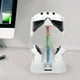 thumbnail image 4 of Estación de carga compatible con Meta Quest 3, soporte de almacenamiento para cascos de realidad virtual con luz RGB, base antideslizante para mandos de cascos de realidad virtual, 4 of 8