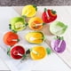 thumbnail image 5 of Cuenco de cerámica creativo en forma de fruta con cuchara, ensaladera de verduras, cuenco for postre, plato for servir, 5 of 5