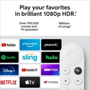 Chromecast with Google TV (HD) - Streaming Device