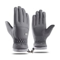 thumbnail image 1 of Ruifaya Guantes de esquí, snowboard, conducción, trabajo, térmicos, cálidos, impermeables, para invierno, para hombre, 1 of 7