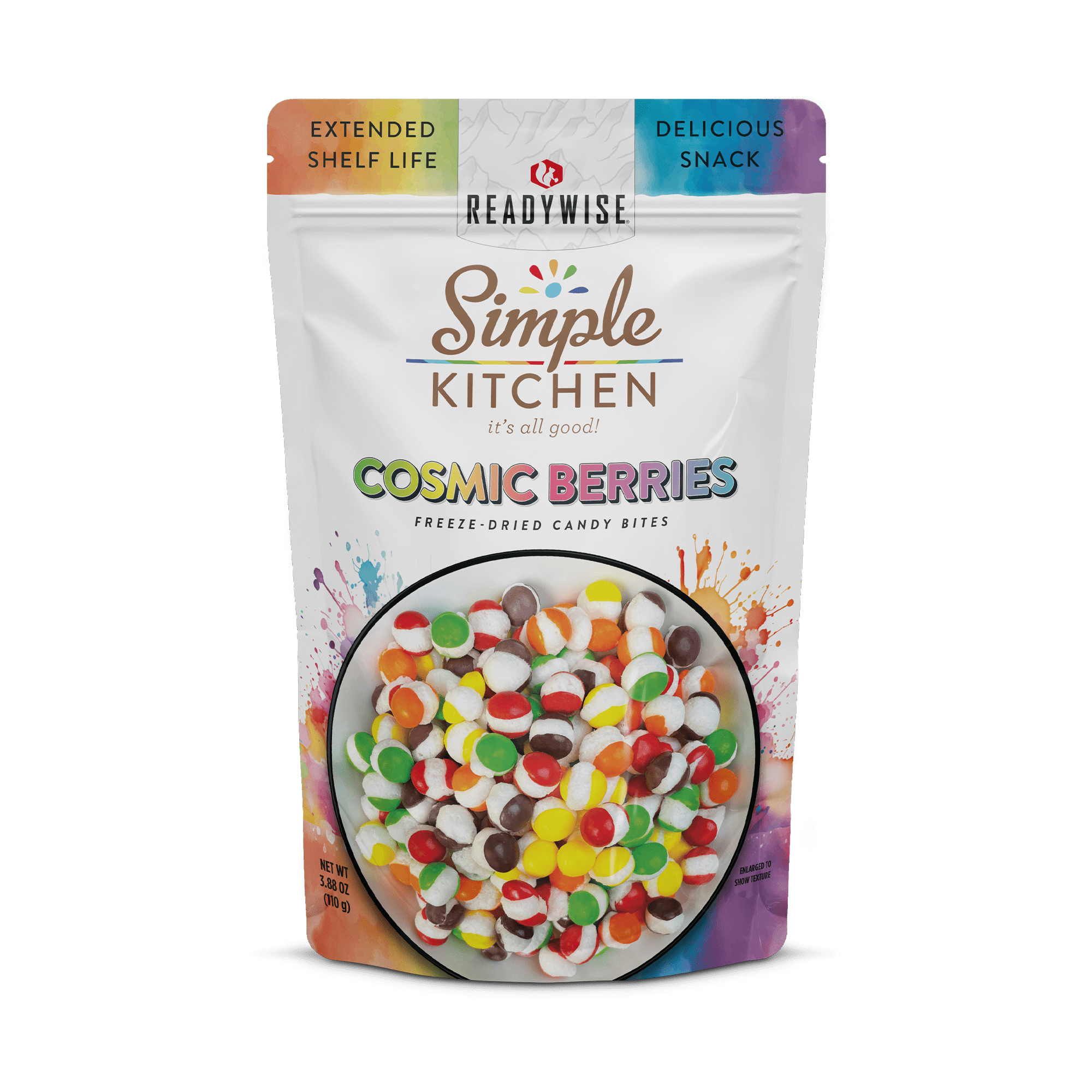 READYWISE Freeze Dried Cosmic Berries Candy Bites, 6 Pack