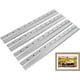 thumbnail image 1 of 2 pares de perchas francesas WOPPLXY de aluminio, 44 cm, 40 kg, 1 of 7