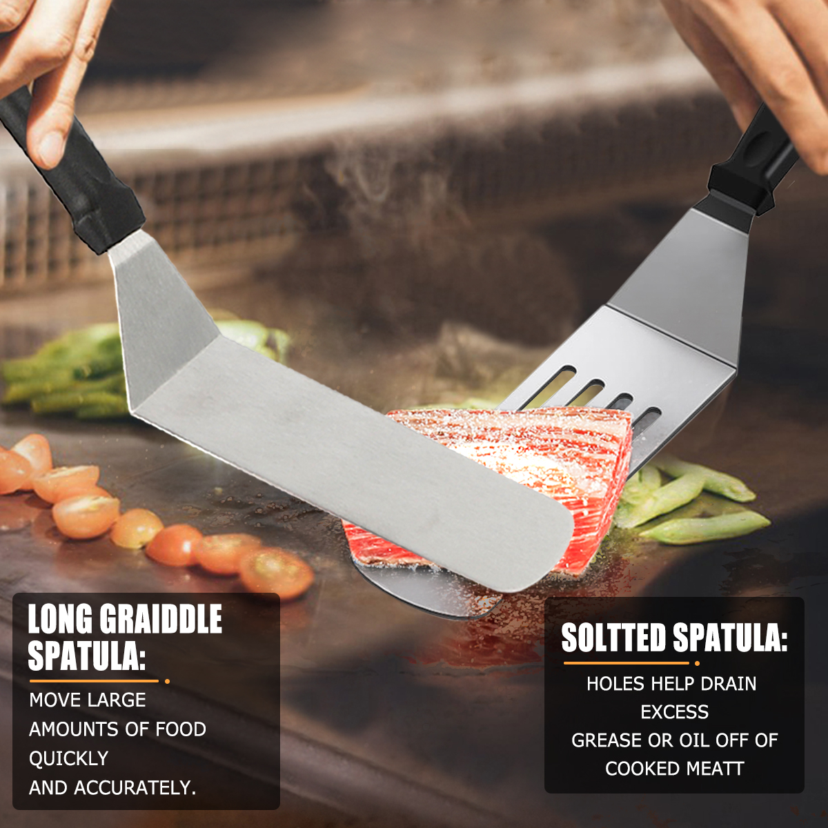 Mibote 8-Piece Griddle Accessories Kit photo 4