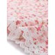 thumbnail image 5 of Blusa de verano con escote en forma de corazón y mangas cortas con volantes de Agnes Orinda para mujeres de tallas grandes 4X Rosa, 5 of 6