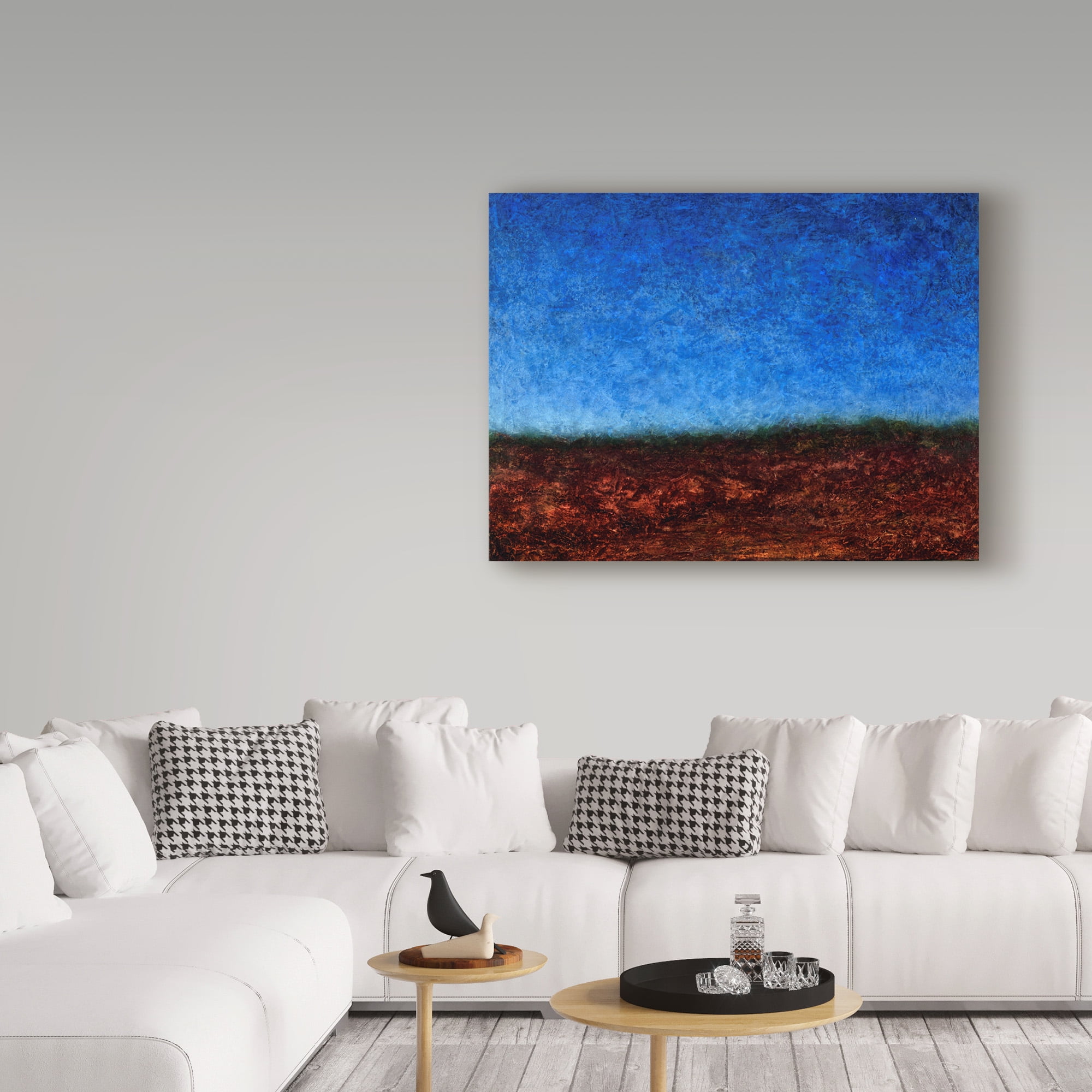 Trademark Fine Art 'Arroyo Rojo' Canvas Art by James W. Johnson