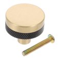 thumbnail image 3 of HINTRMENT Boutons de Tiroir Ronds pour Porte d'Armoire en Laiton 1Ensemble, 3 of 7