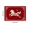 thumbnail image 2 of Horse Welcome Mat Non Slip Red Doormat For Front Door Decorative Rug For Indoor Outdoor Entrance Bathroom Kitchen Laundry Room Floor Mat, 2 of 7
