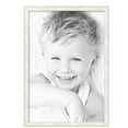 thumbnail image 2 of ArtToFrames 24" x 35" Classic White Picture Frame, 24x35 inch White Wood Poster Frame (WOM-5004),  Pack, 2 of 7